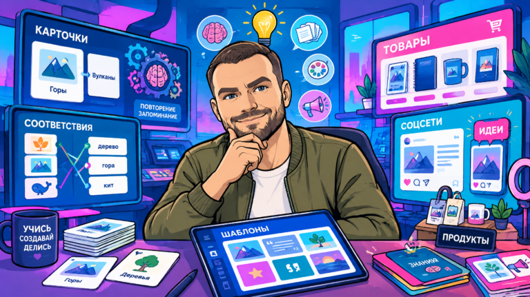 Сайты для создания карточек: Anki, Quizlet и Canva - лучшие сервисы для обучения, маркетплейсов и соцсетей